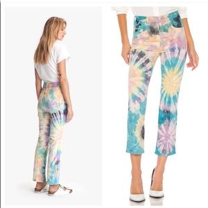 MOTHER The Tripper Tie Dye Jeans